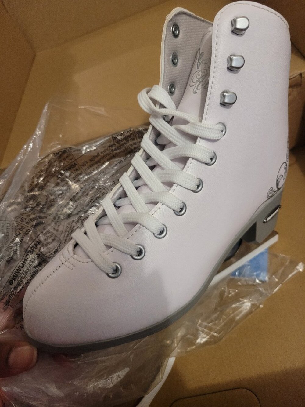 Bladerunner Ice by Rollerblade Allure Figure Skate, White, Ice Skates 7
